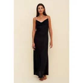 Pītusa Cowl Neck Slip Dress
