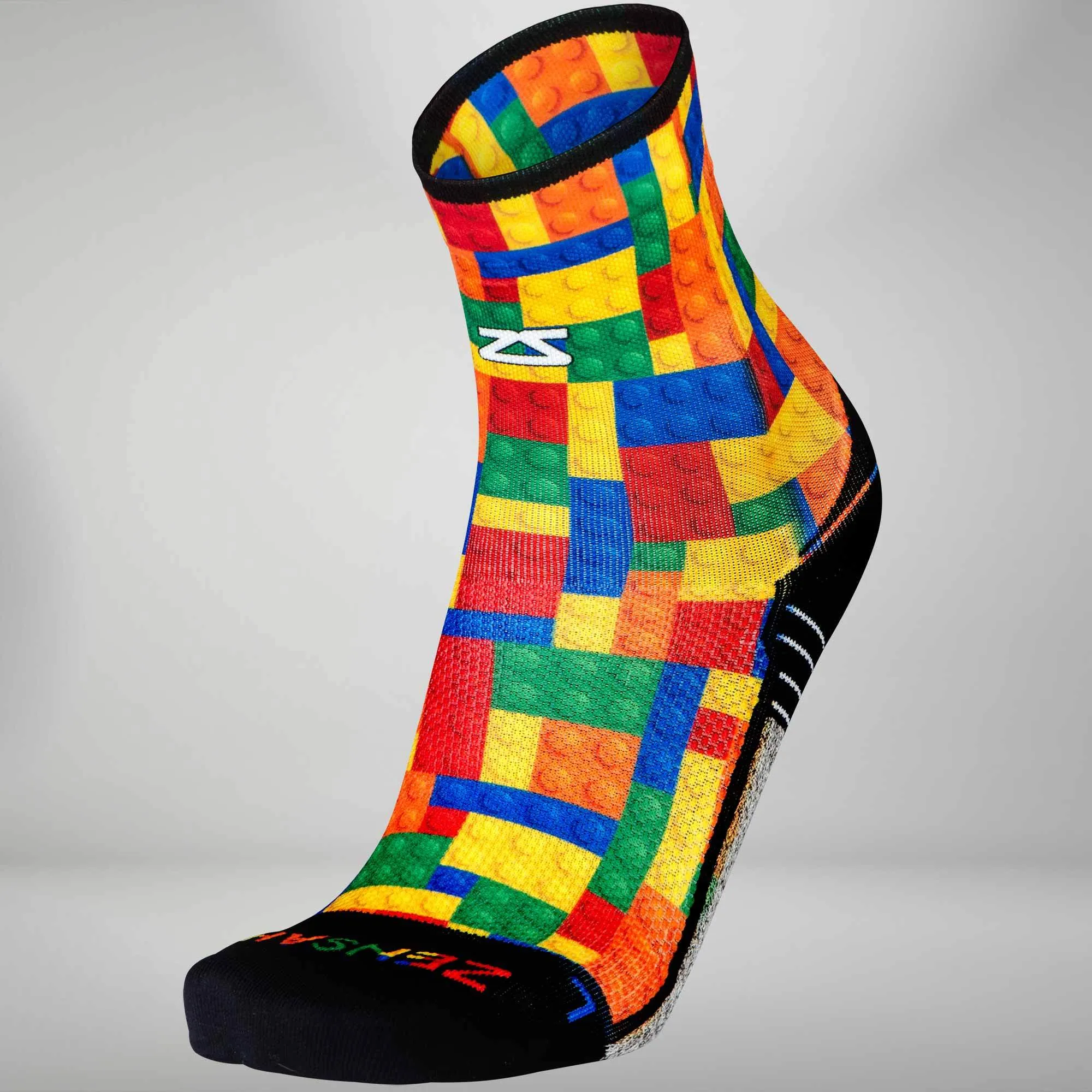 Puzzle Block Socks (Mini Crew)