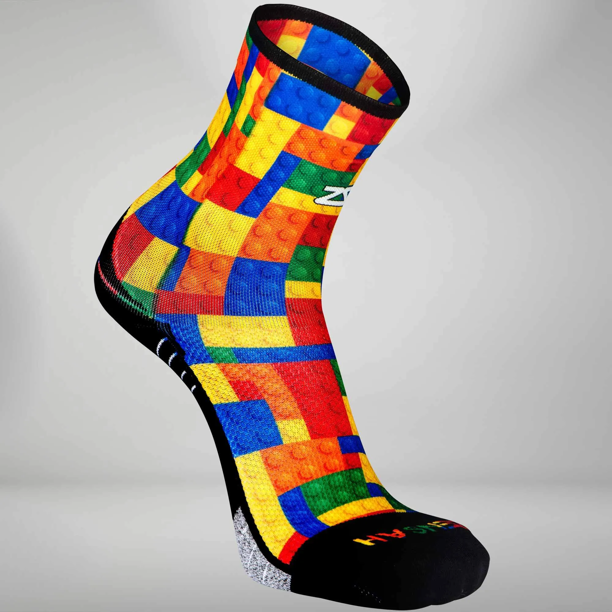 Puzzle Block Socks (Mini Crew)