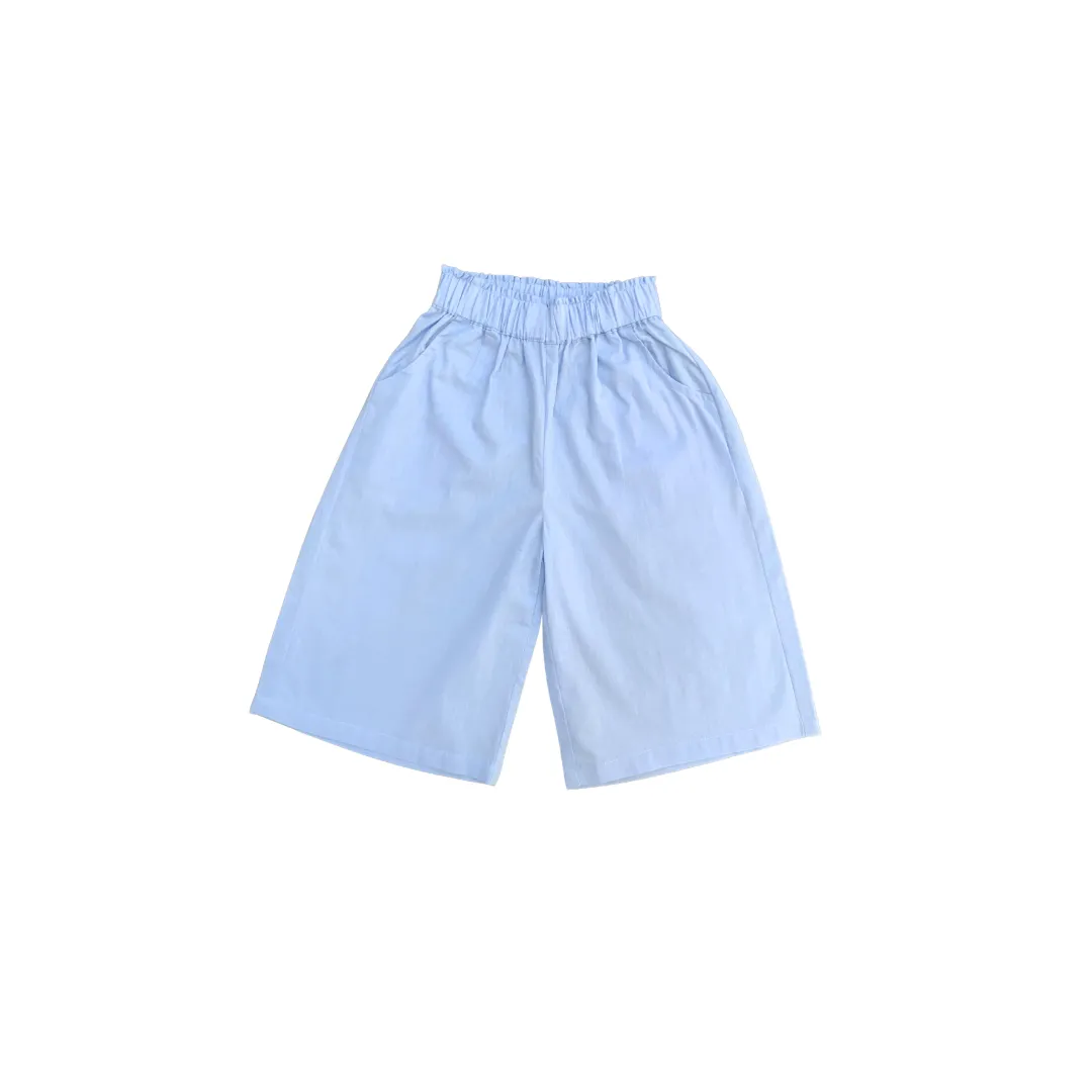 Sena Set Embroidery in Light Blue