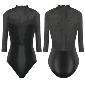 Snowflake Lace Leotard (L0100L)