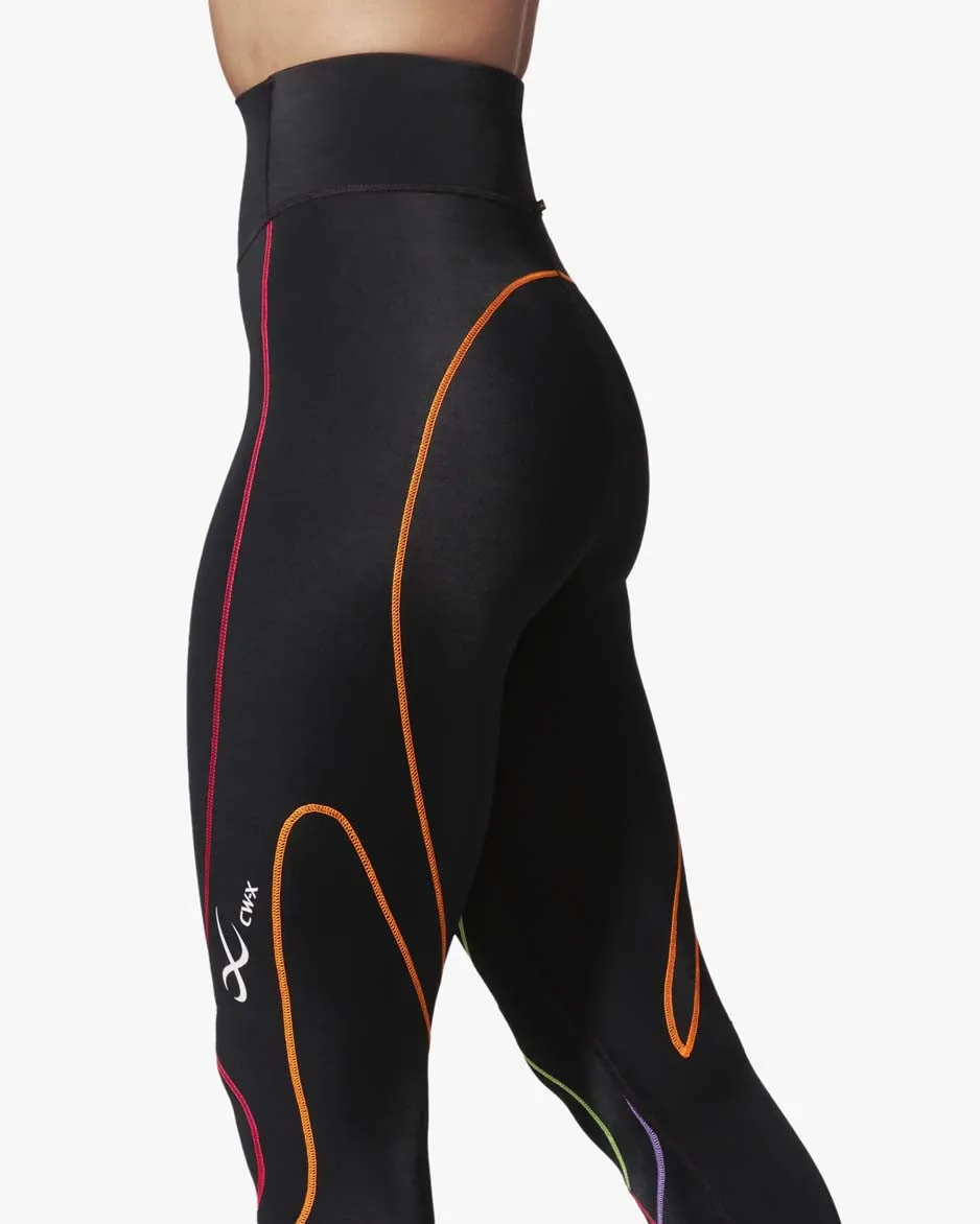 Stabilyx 3.0 Joint Support Compression Tight: Women's Black/Rainbow