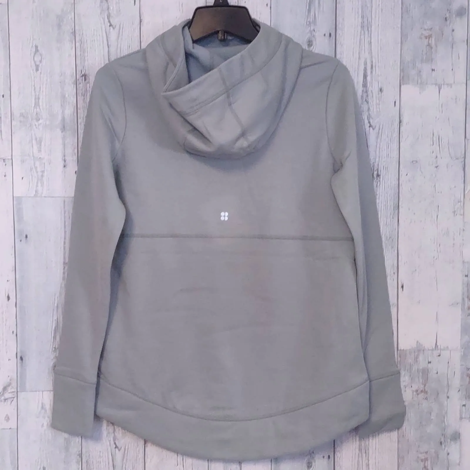 Sweaty Betty Galvanise Running Hoodie Sweatshirt XS Green