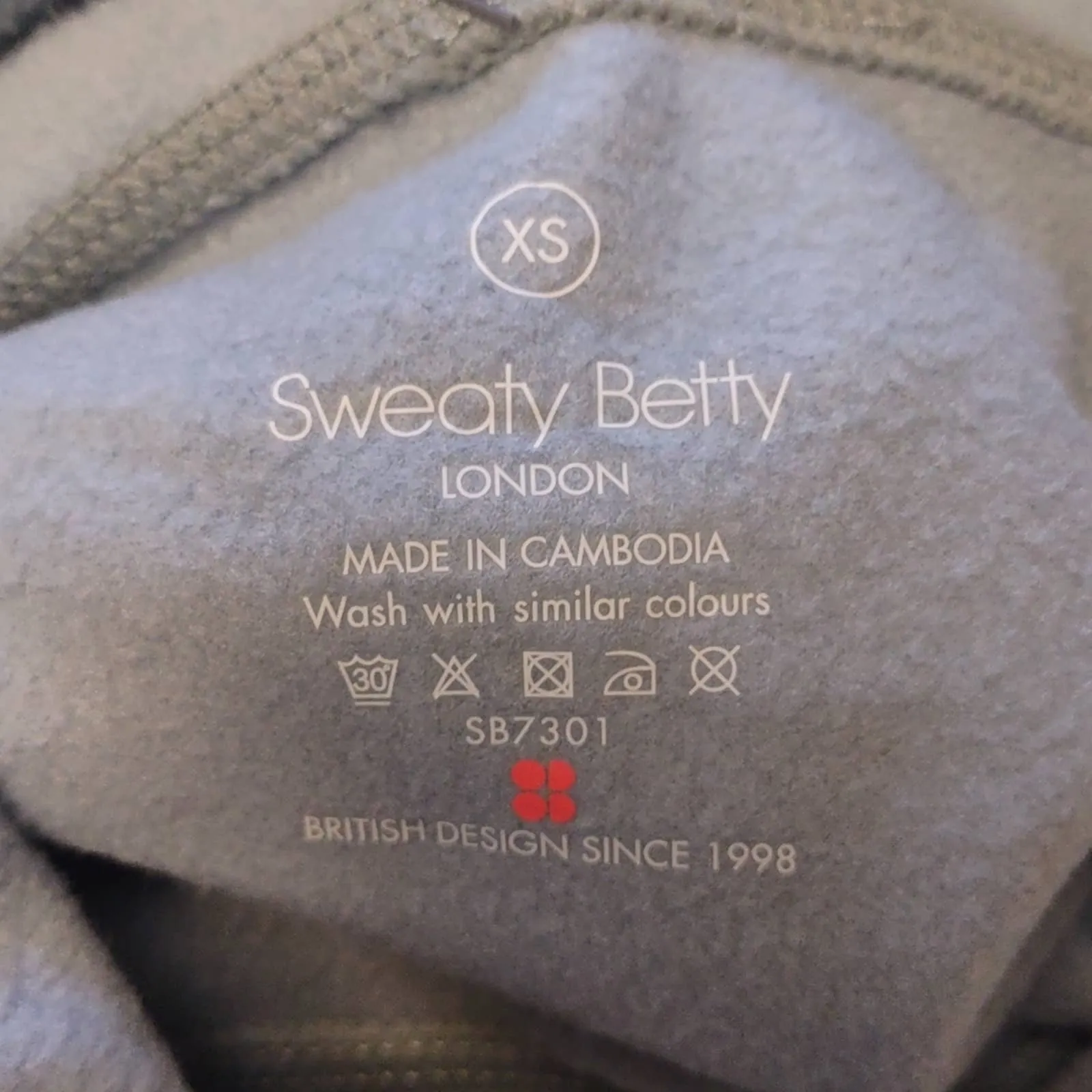 Sweaty Betty Galvanise Running Hoodie Sweatshirt XS Green