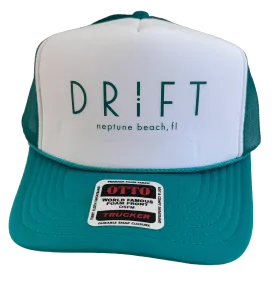 Teal DRIFT Trucker Hat