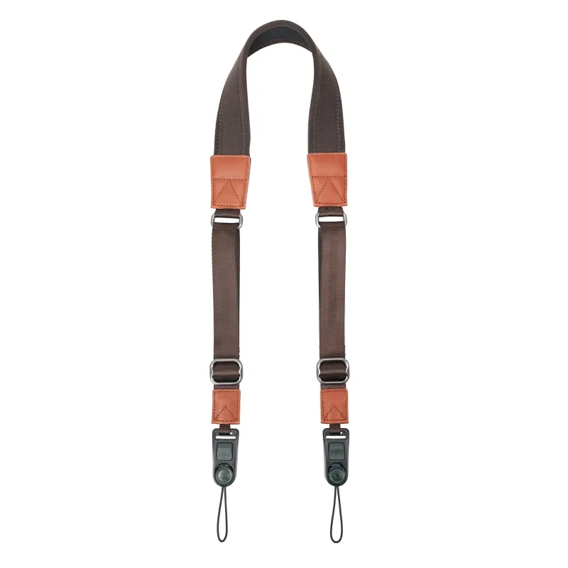 VEO Optic Guard Optics and Camera Neck Strap - Brown