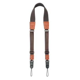 VEO Optic Guard Optics and Camera Neck Strap - Brown