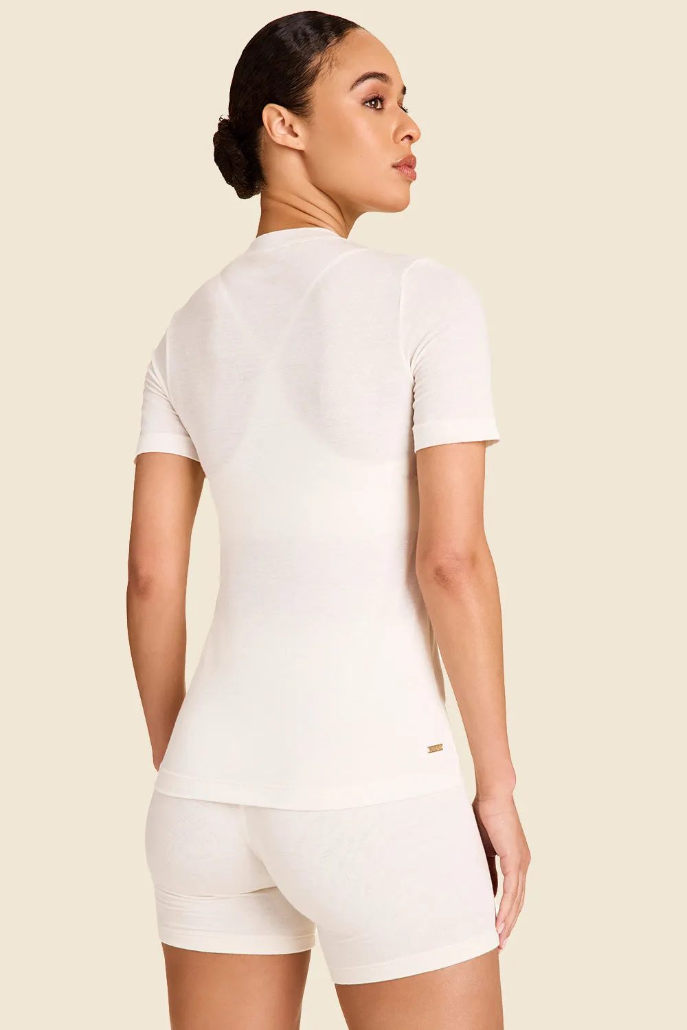 Washable Cashmere Tee