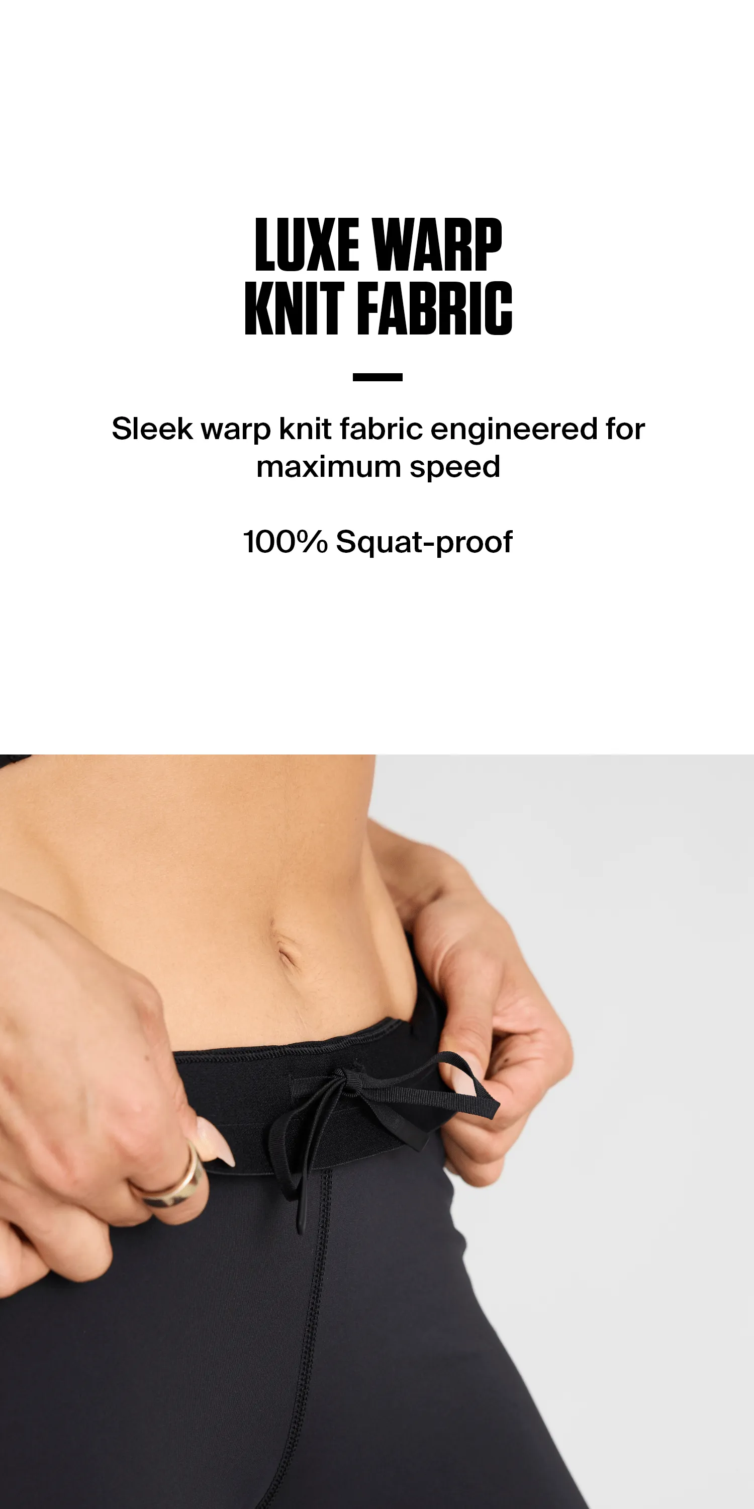 Women's Sprint Full Tight in Black