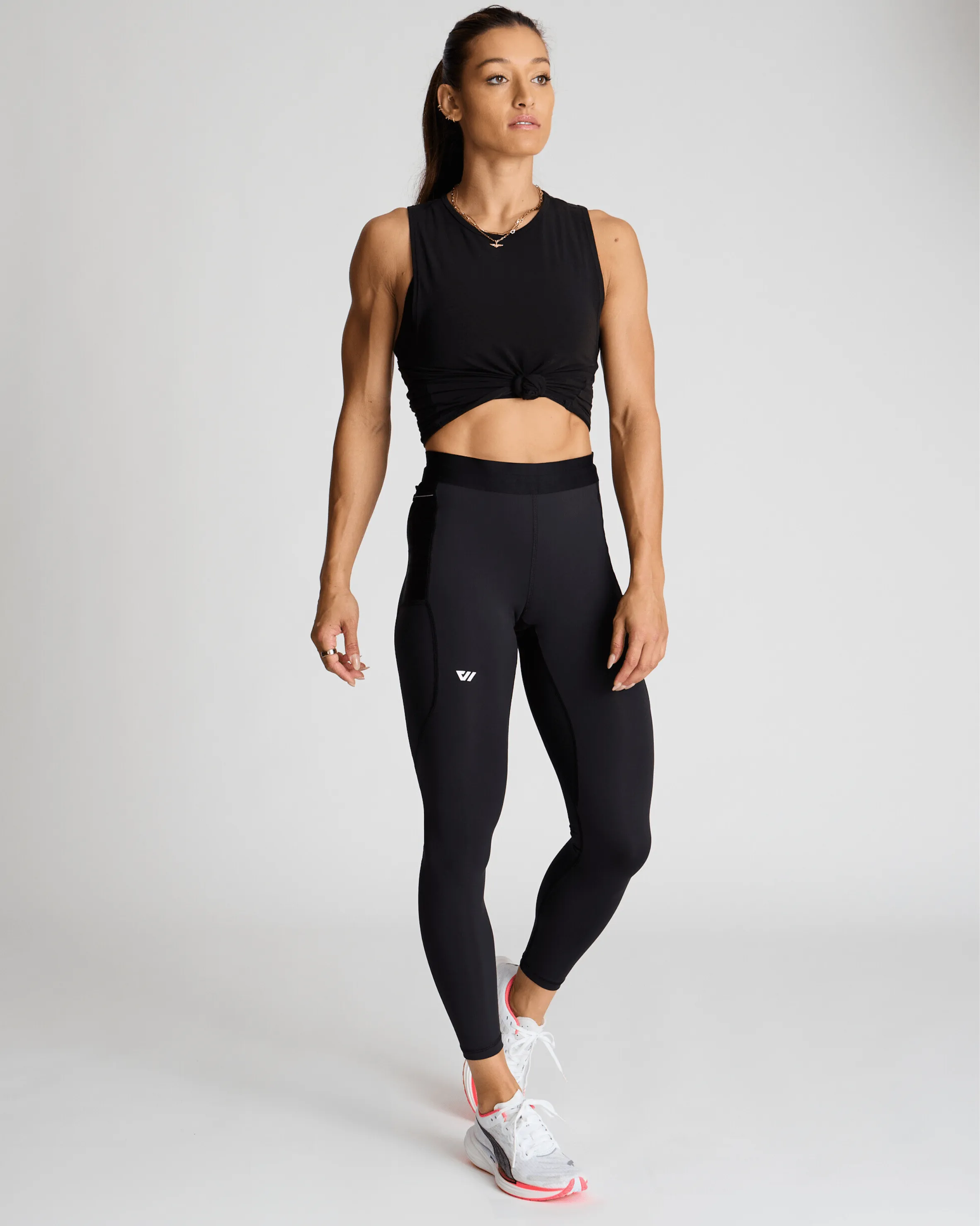 Women's Sprint Full Tight in Black