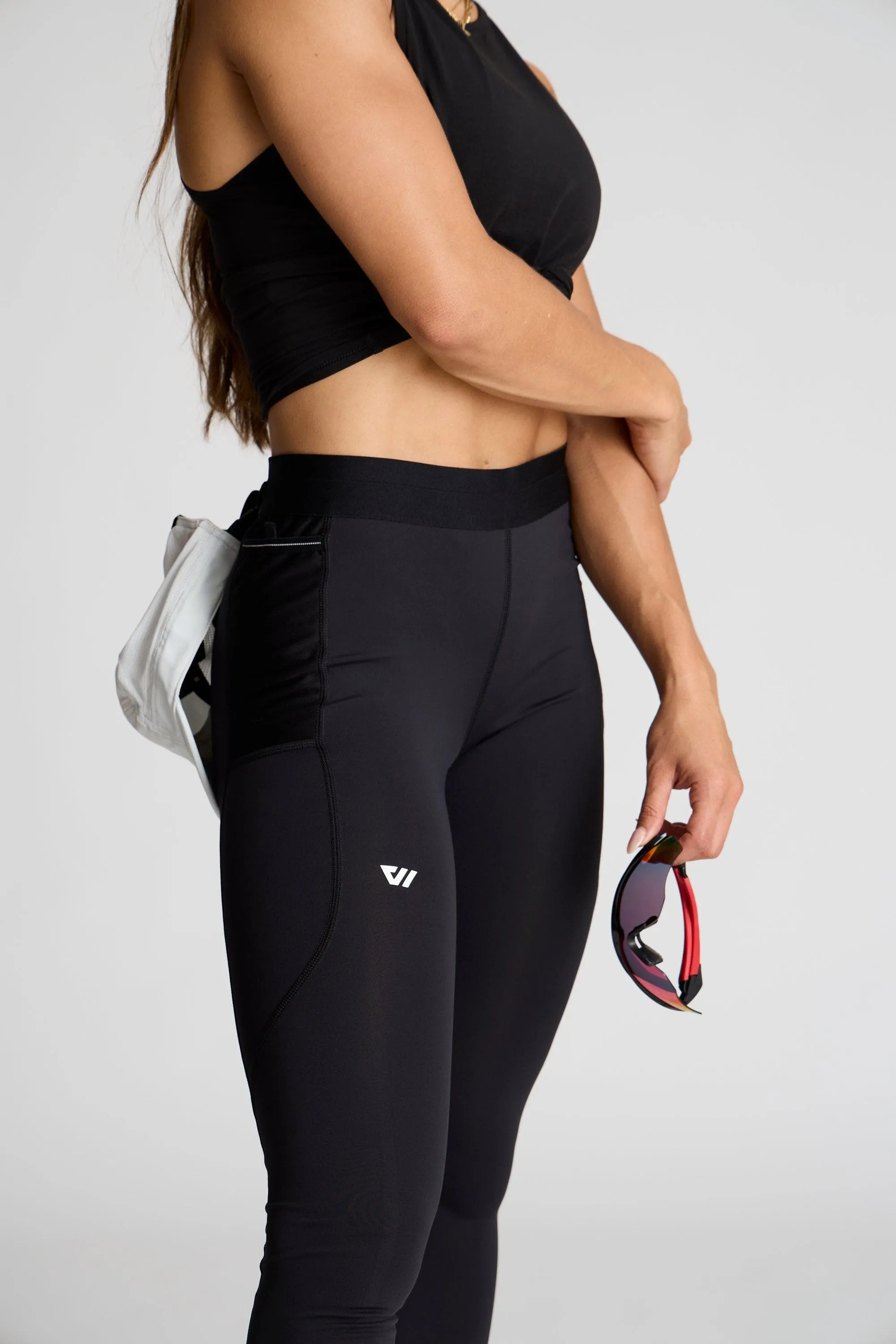 Women's Sprint Full Tight in Black