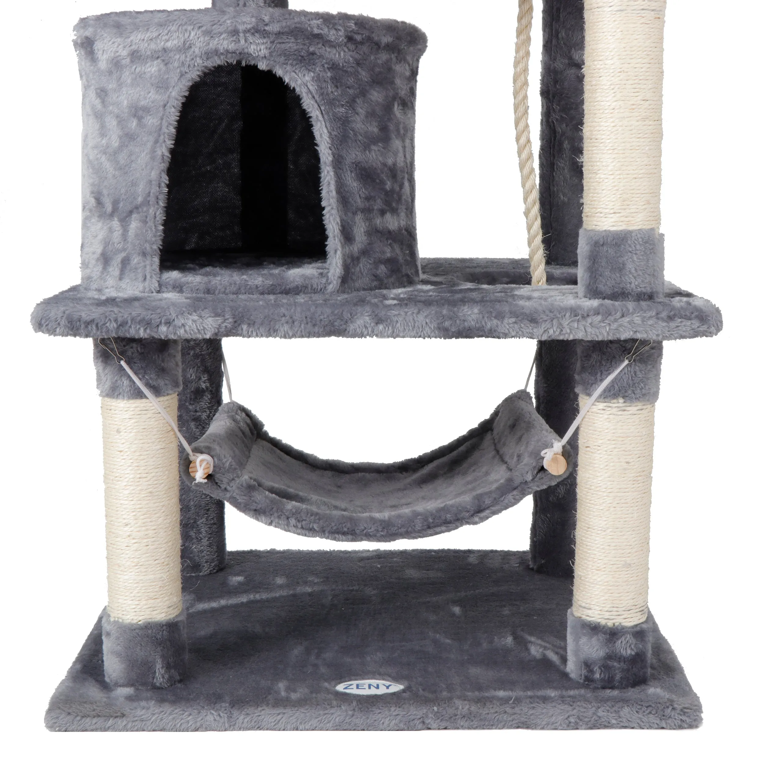 ZENY™ 57.1'' Cat/Kitten Tree Multi-Level Tower Furniture Play House