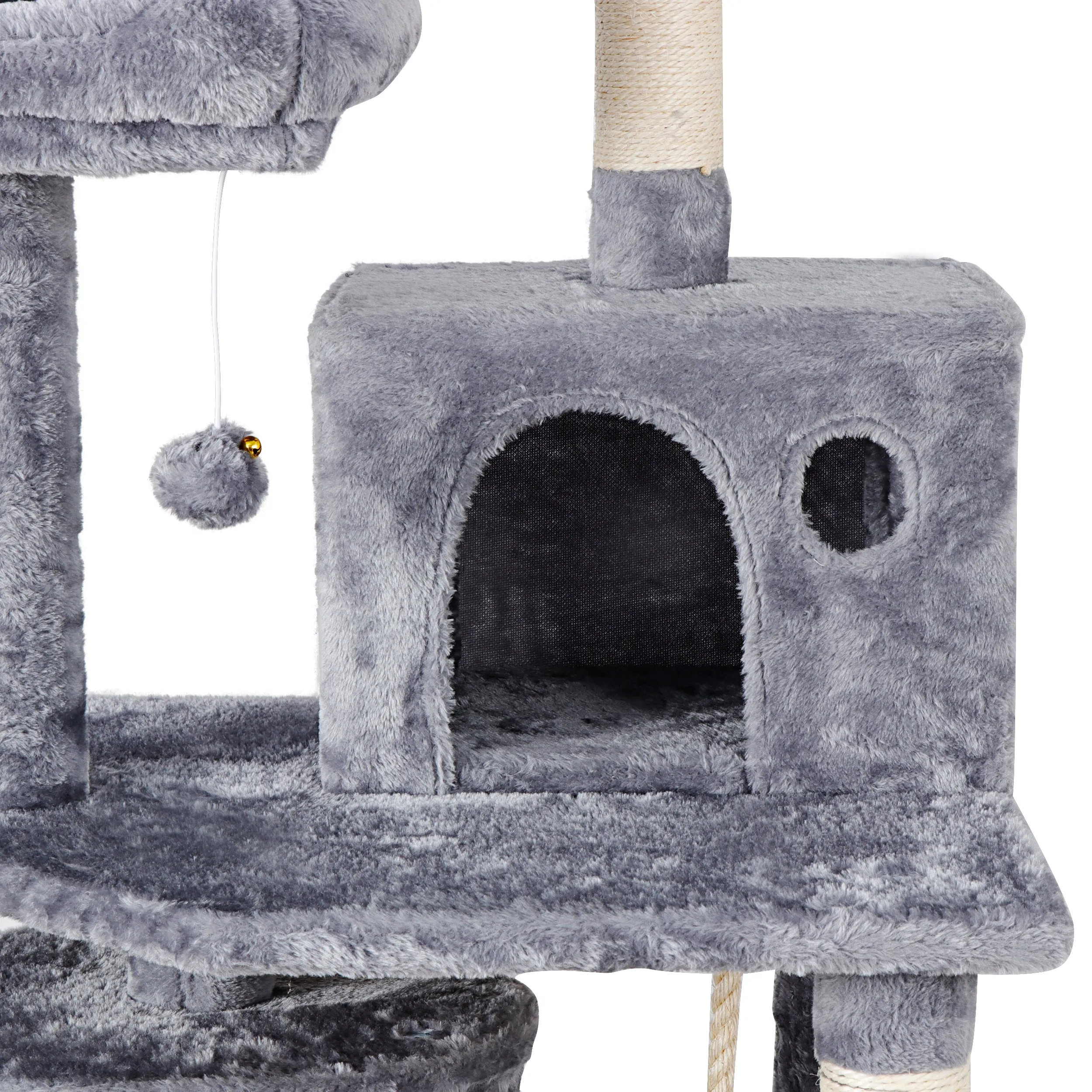 ZENY™ 57.1'' Cat/Kitten Tree Multi-Level Tower Furniture Play House