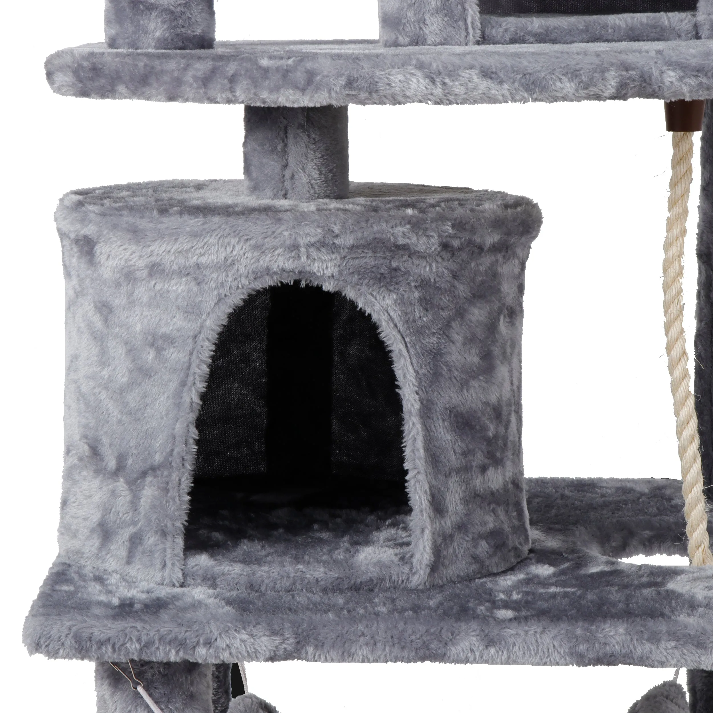 ZENY™ 57.1'' Cat/Kitten Tree Multi-Level Tower Furniture Play House